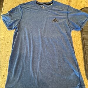 Adidas Men's Heather Blue Short Sleeve Tee
